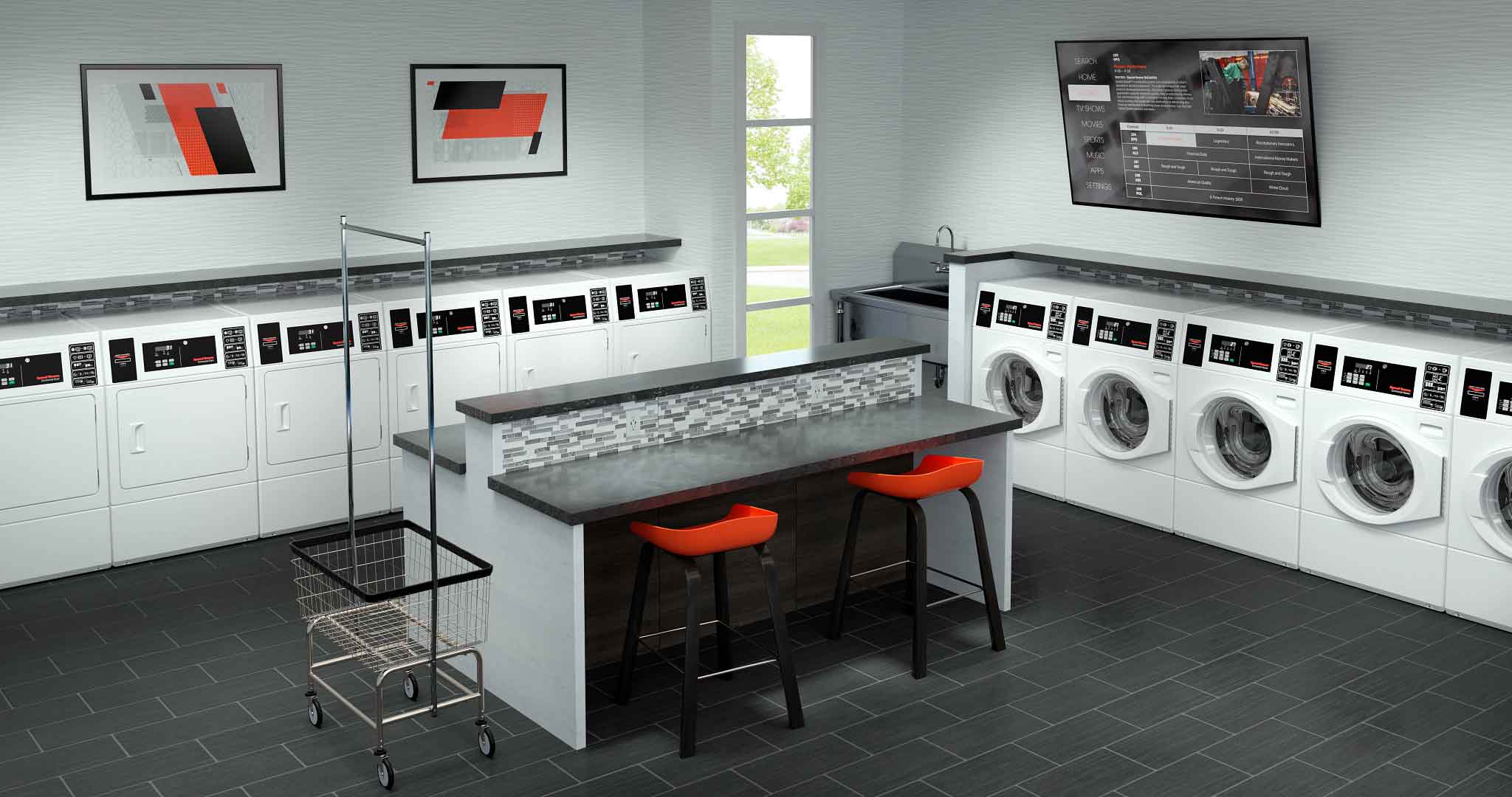 View of Multi-Housing - Laundry Solutions Co.: Established in 1976